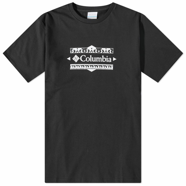 Photo: Columbia Men's Explorers Canyon™ Back Print T-Shirt in Black