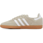 adidas Originals Beige Samba OG Sneakers