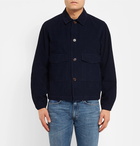 Universal Works - Garment-Dyed Cotton-Corduroy Jacket - Men - Navy