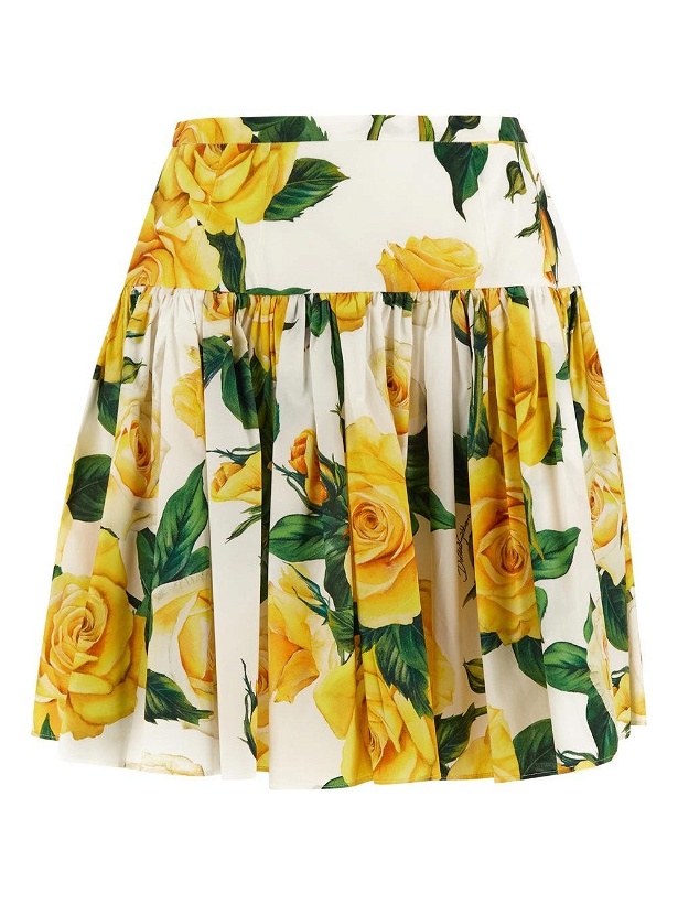 Photo: Dolce & Gabbana Floral Skirt