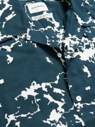 NORSE PROJECTS - Carsten Camp-Collar Printed Cotton Shirt - Blue