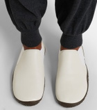 Lemaire Glove leather slip-on sneakers