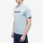 Pass~Port Men's Featherweight Embroidery T-Shirt in Powder Blue