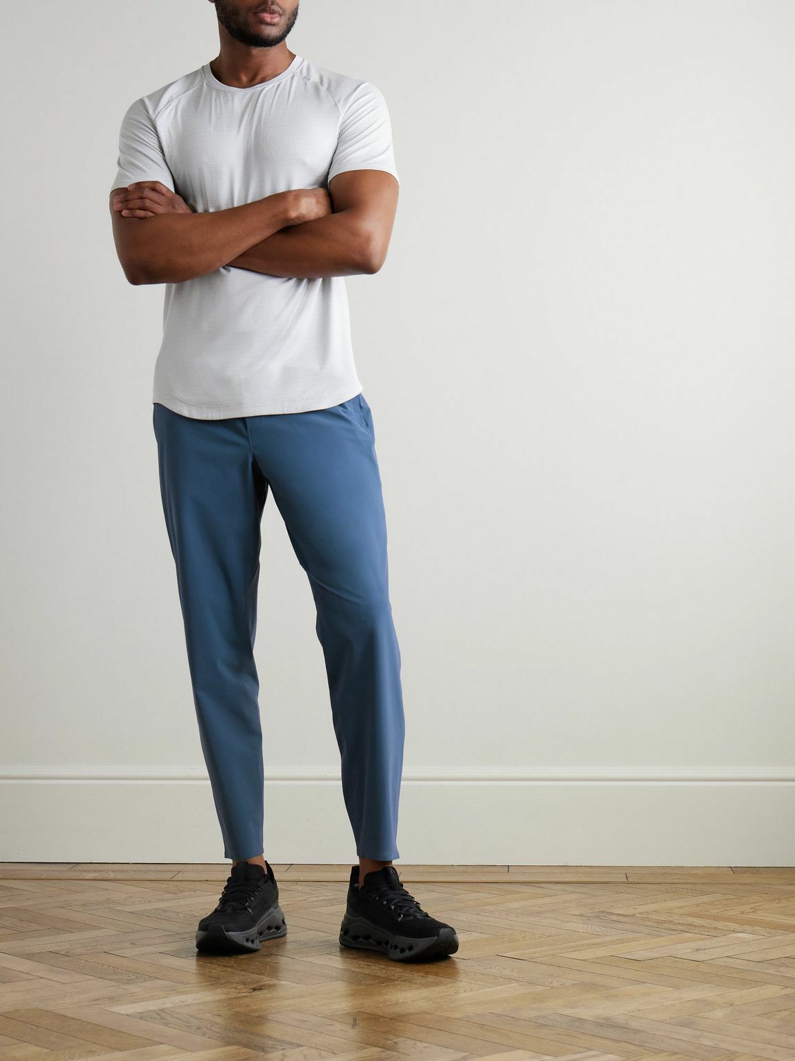 Lululemon - Pace Breaker Tapered Stretch Recycled-Shell Track Pants - Blue