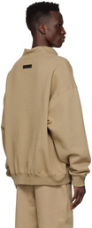 Essentials Tan Cotton Sweatshirt