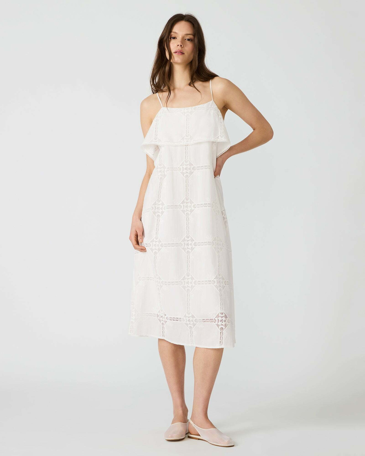 Steve Madden Flavia Dress in White