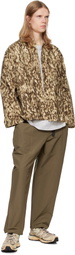 South2 West8 Khaki Belted C.S Trousers