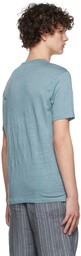 Vince Blue Linen T-Shirt