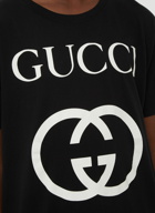 Interlocking GG T-Shirt in Black
