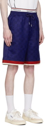 Tommy Jeans Navy Checkerboard Shorts
