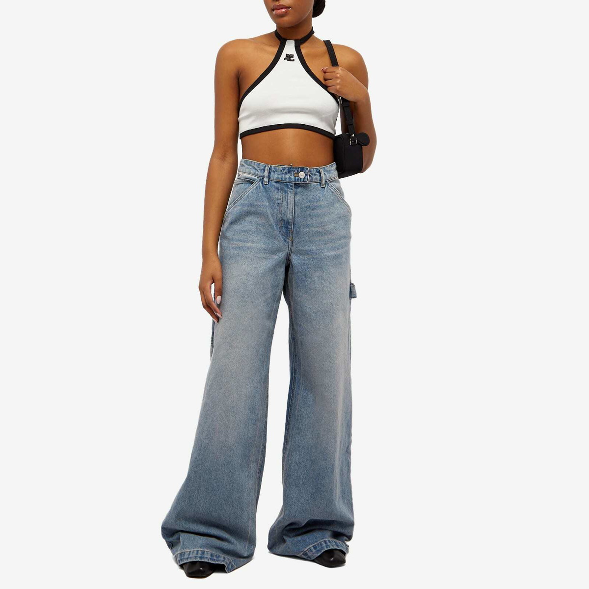 Baggy Pants in Light Blue