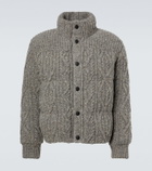 Moncler Grenoble Après Ski virgin wool down jacket