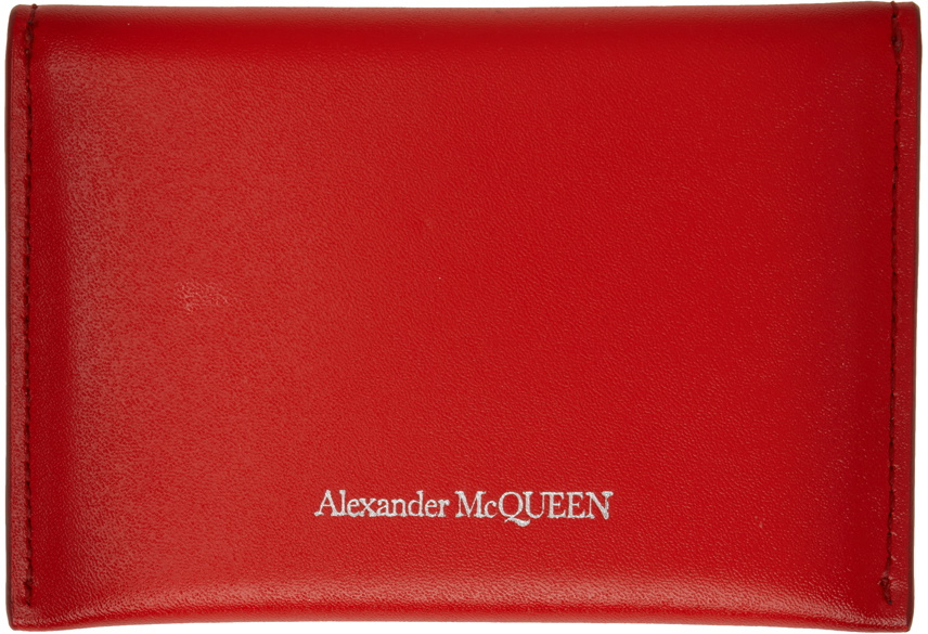 Alexander McQueen, Red skull and stud card holder