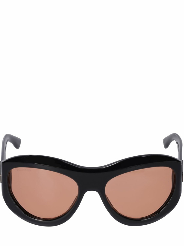 Photo: DSQUARED2 - D2 Oval Acetate Sunglasses