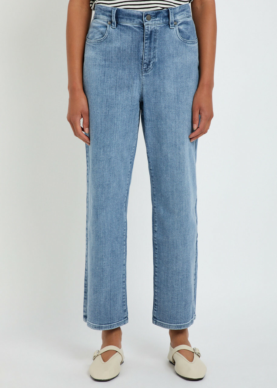 Eileen Fisher Straight-leg Jeans Blue