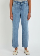 Eileen Fisher Straight-leg Jeans Blue