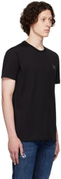 Dolce & Gabbana Black Cotton T-Shirt