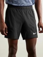 Nike Tennis - NikeCourt Advantage Straight-Leg Dri-FIT Shorts - Black