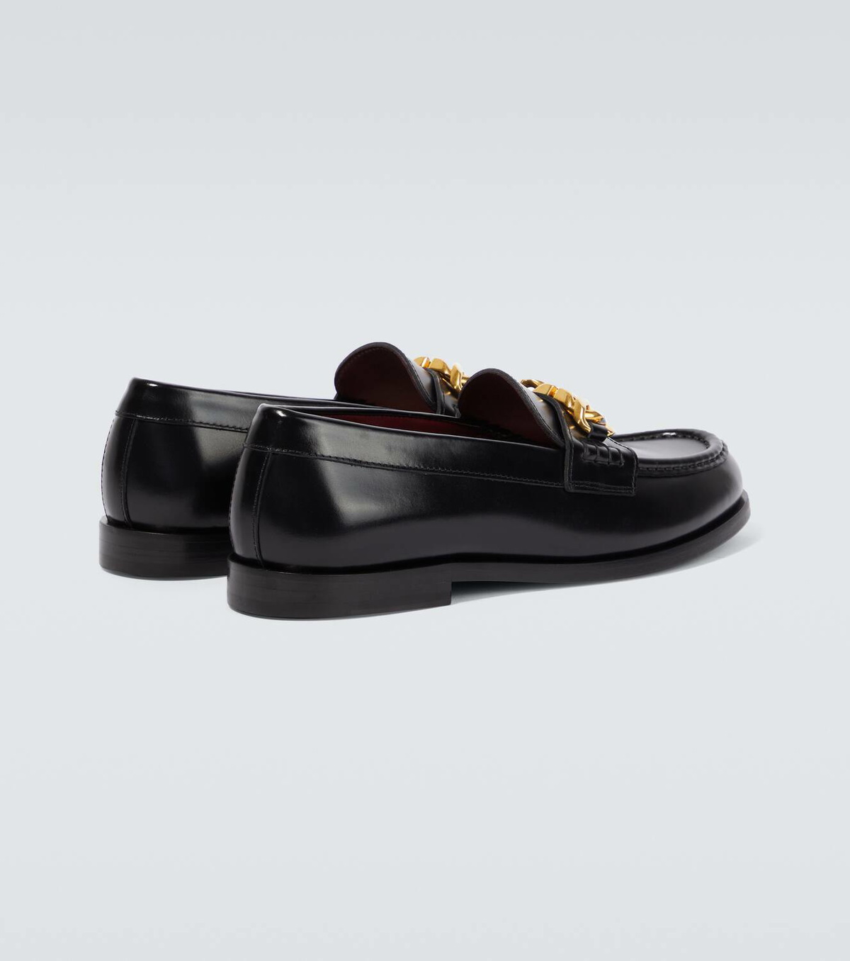 Valentino Garavani VLogo Chain leather loafers Valentino  display picture 1