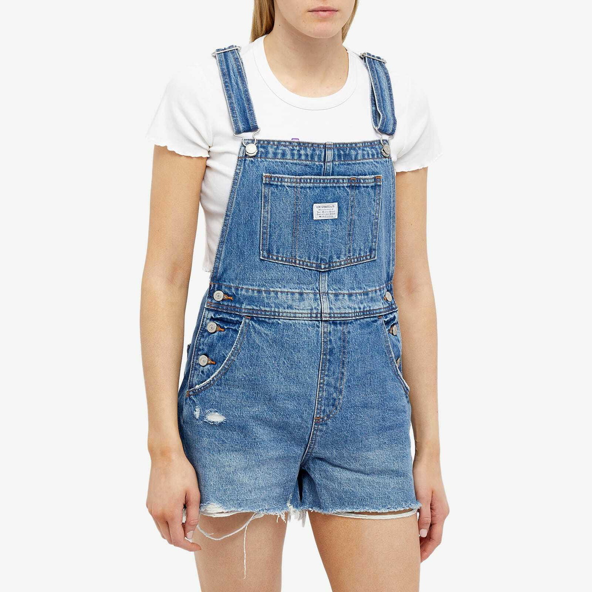 Levi’s Collections Women's Levi's Vintage Denim Shortsall in Meadow Games