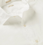 Massimo Alba - Slim-Fit Cotton-Poplin Shirt - White