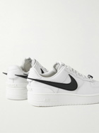 Nike - AMBUSH Air Force 1 Rubber-Trimmed Leather Sneakers - White