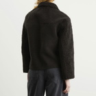 Closed Women's Shearling Jacket in Cosmic Grey
