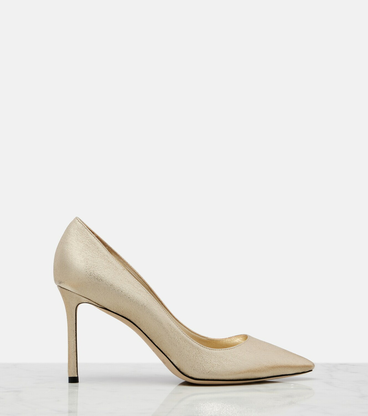 Jimmy Choo Romy leather pumps