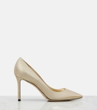 Jimmy Choo Romy leather pumps