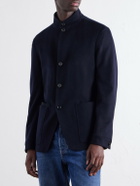 Zegna - Il Conte Cashmere Brushed Coat - Blue