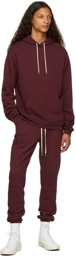 John Elliott Burgundy LA Lounge Pants