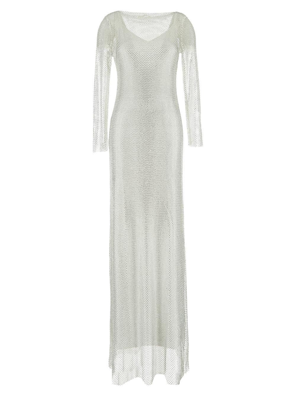 Caracas Embroidered Mesh Dress With Crystal Max Mara