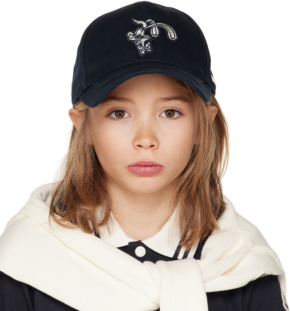 Moncler Kinder Unisex Cap In White main image 1