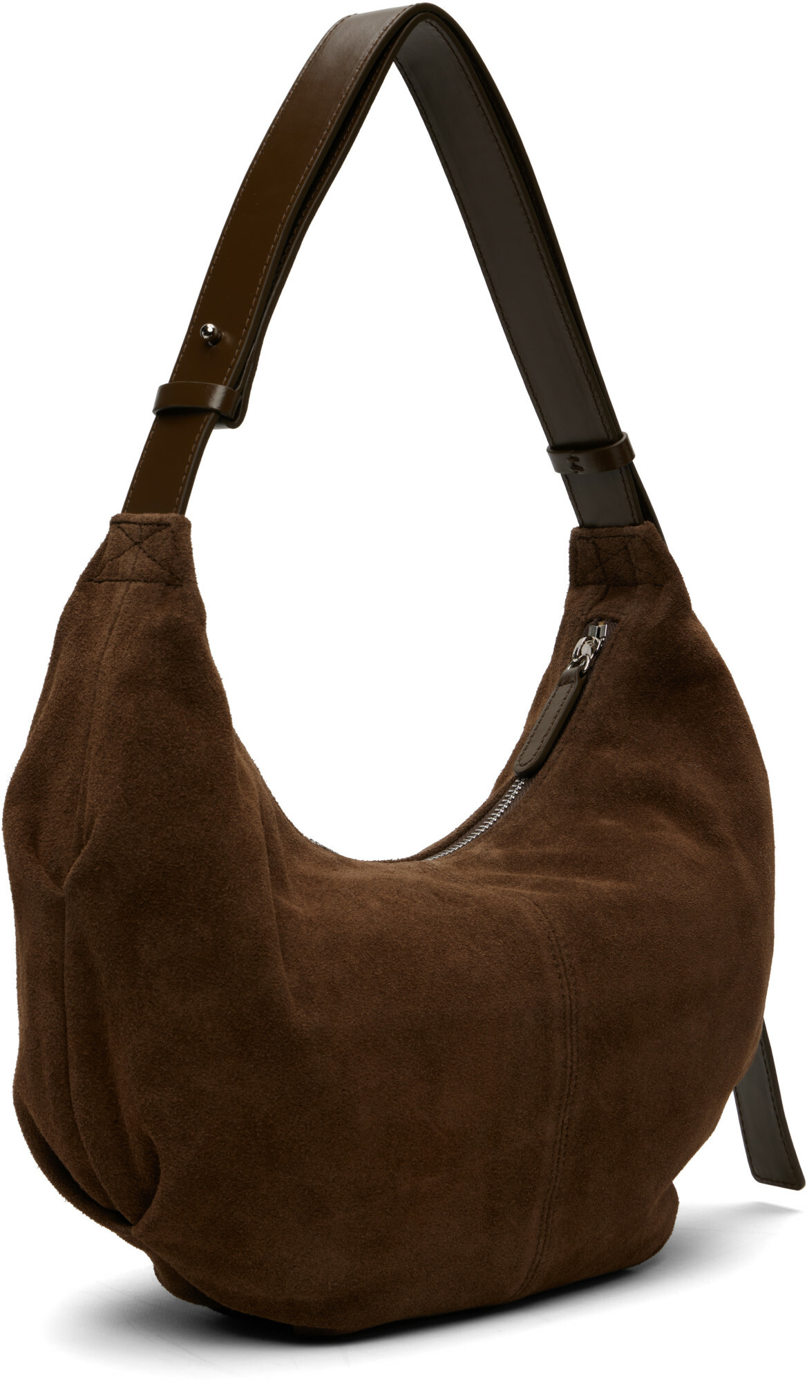 Nothing Written Brown HT Suede Shoulder Bag