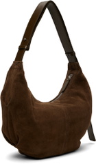 Nothing Written Brown HT Suede Shoulder Bag