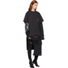 Vetements Black Lighter Thigh-High Sock Boots
