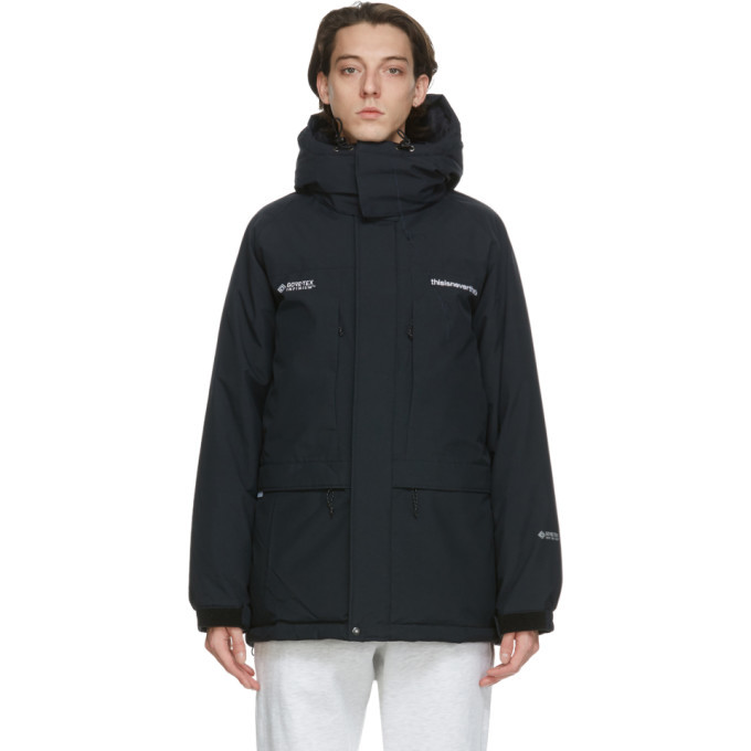 thisisneverthat Black Down Gore-Tex® INFINIUM™ Mountain Parka