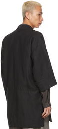 Jan-Jan Van Essche Black #10 Kimono Cardigan