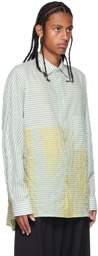 Loewe Yellow & White Stripe Oversized Shirt