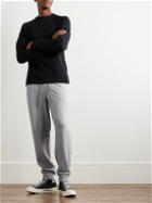 Håndværk - Tapered Organic Pima Cotton-Jersey Sweatpants - Gray