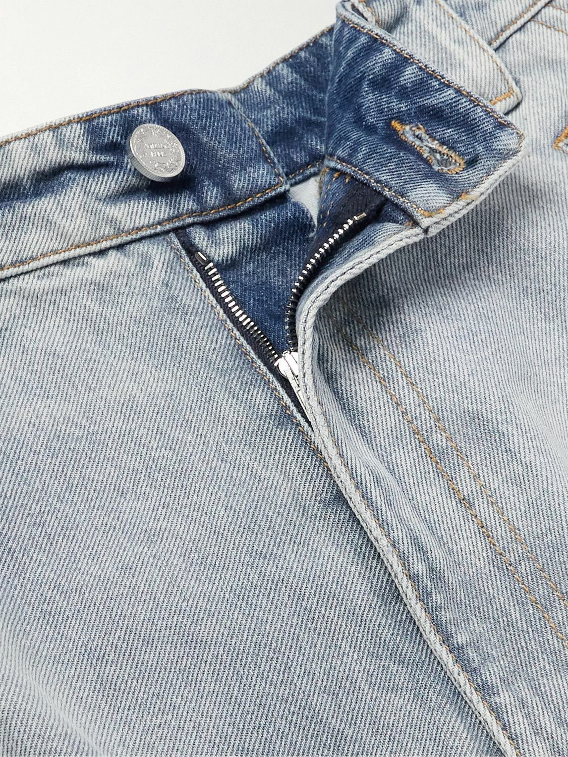 VETEMENTS - Wide-Leg Convertible Jeans - Blue Vetements