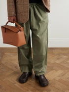 LOEWE - Sierra Leather Penny Loafers - Brown
