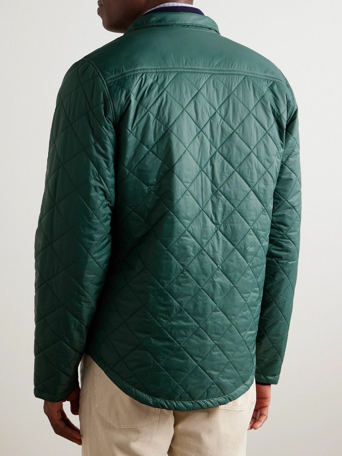 Sid Mashburn - Traveler's Slim-Fit Quilted Nylon Cashpad Jacket