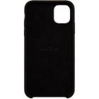 Marc Jacobs Black The Silicone iPhone 11 Case