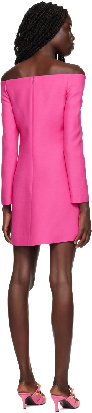 Valencia Mousseline Taille Dress - Pink