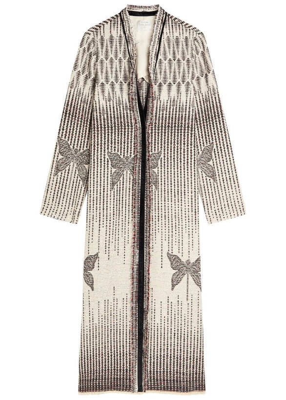 Photo: Forte_forte Libelle Jacquard Bouclé Coat Grey
