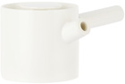 Firebelly Tea White Stoneware Teapot, 400 mL