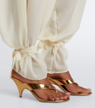 De La Vali Ines chiffon balloon pants