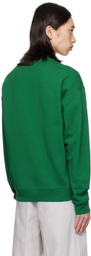Moschino Green Teddy Bear Sweatshirt