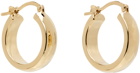 K.NGSLEY Gold 'Le Trou' Earrings